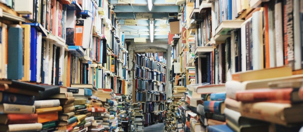 Räume voller Bücher, gesammeltes Wissen